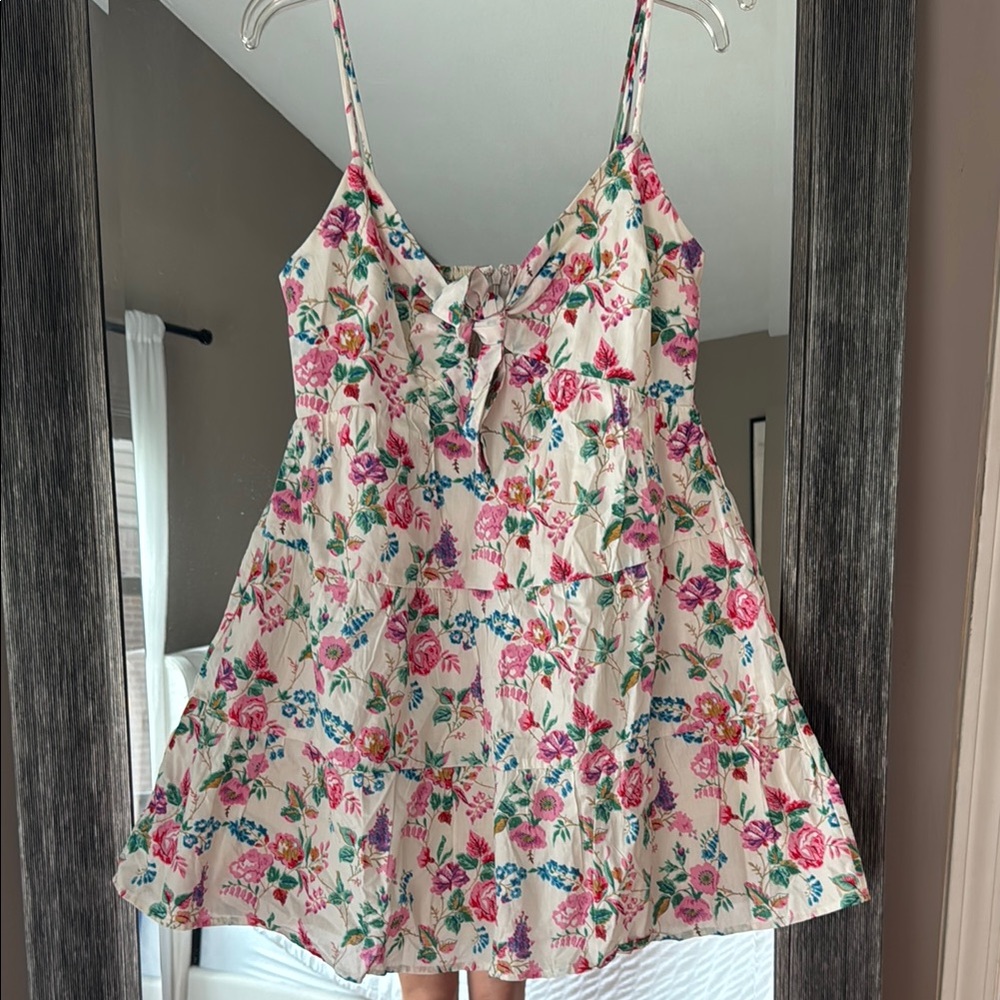 Floral Spaghetti Strap Dress from Pink Lily